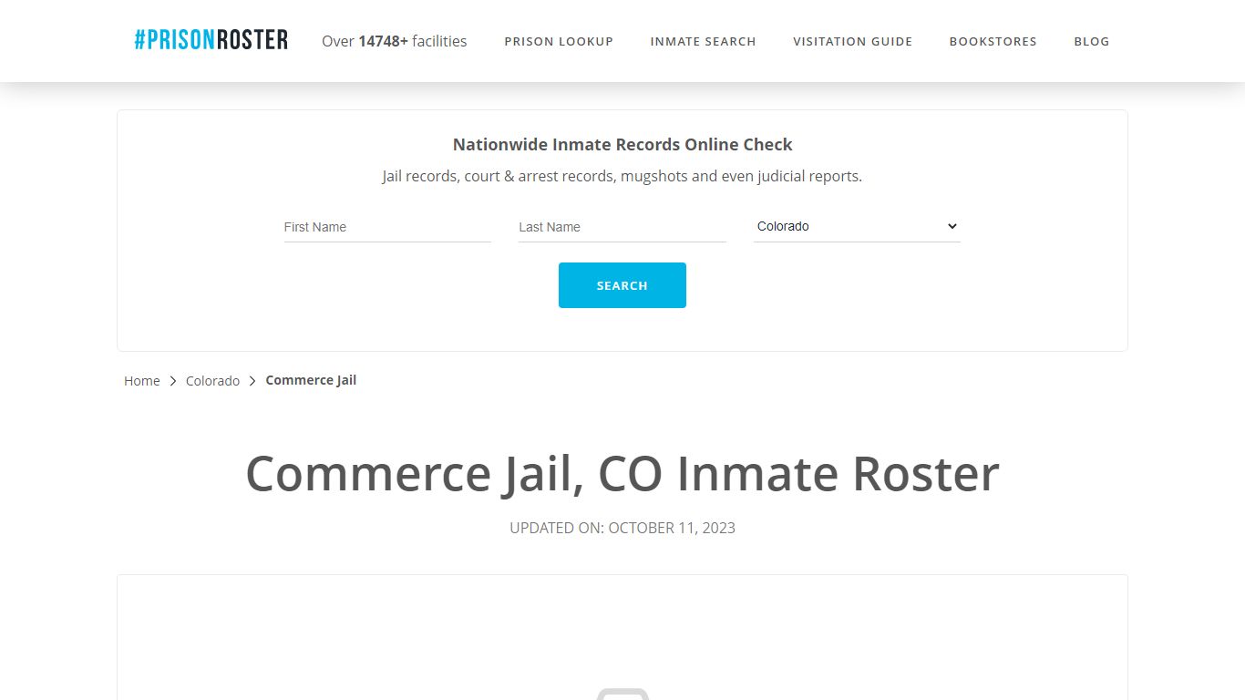 Commerce Jail, CO Inmate Roster - Prisonroster